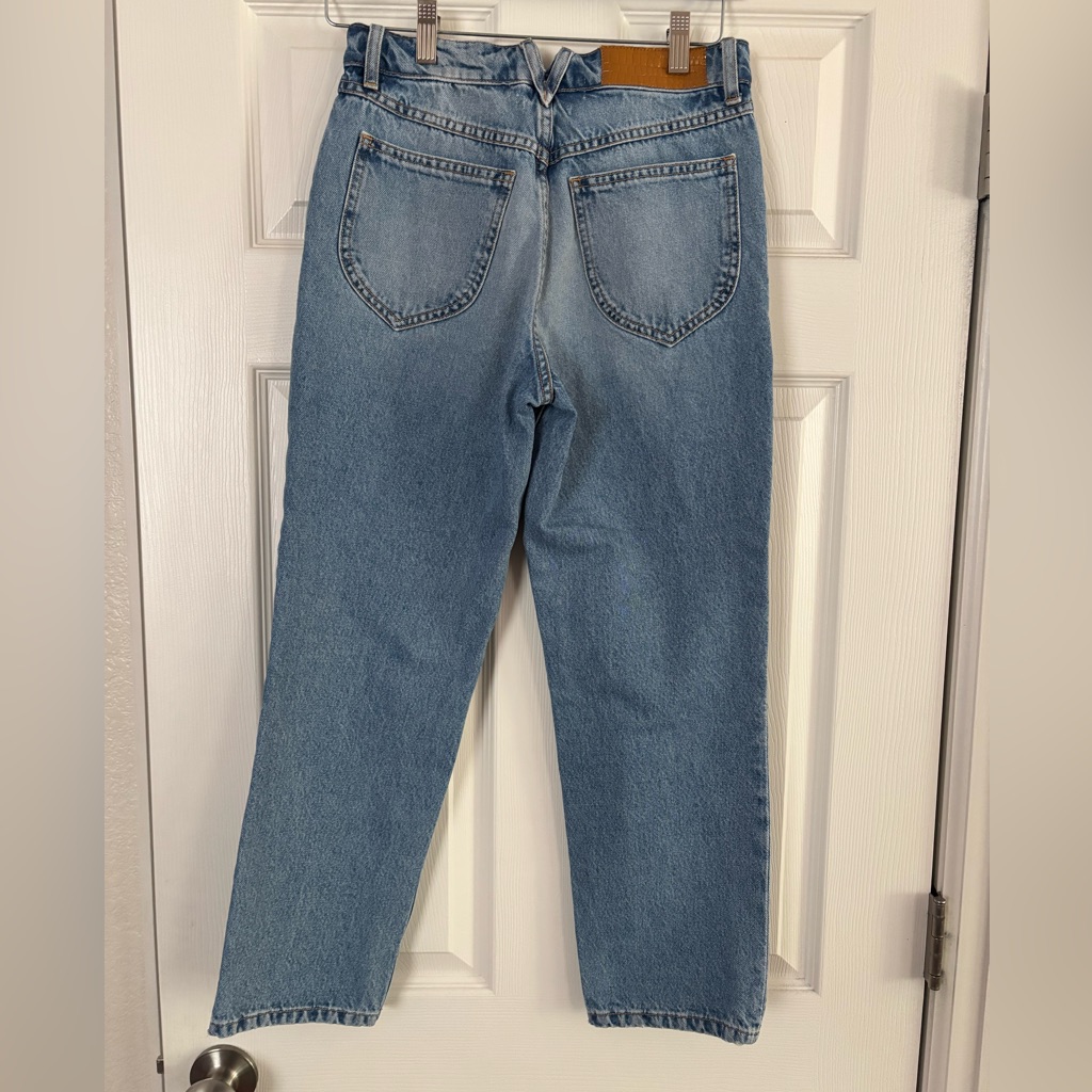 Sprwmn | Paradis Crop Straight Leg Denim Jeans Women’s Sz 25 — image 5 of 8